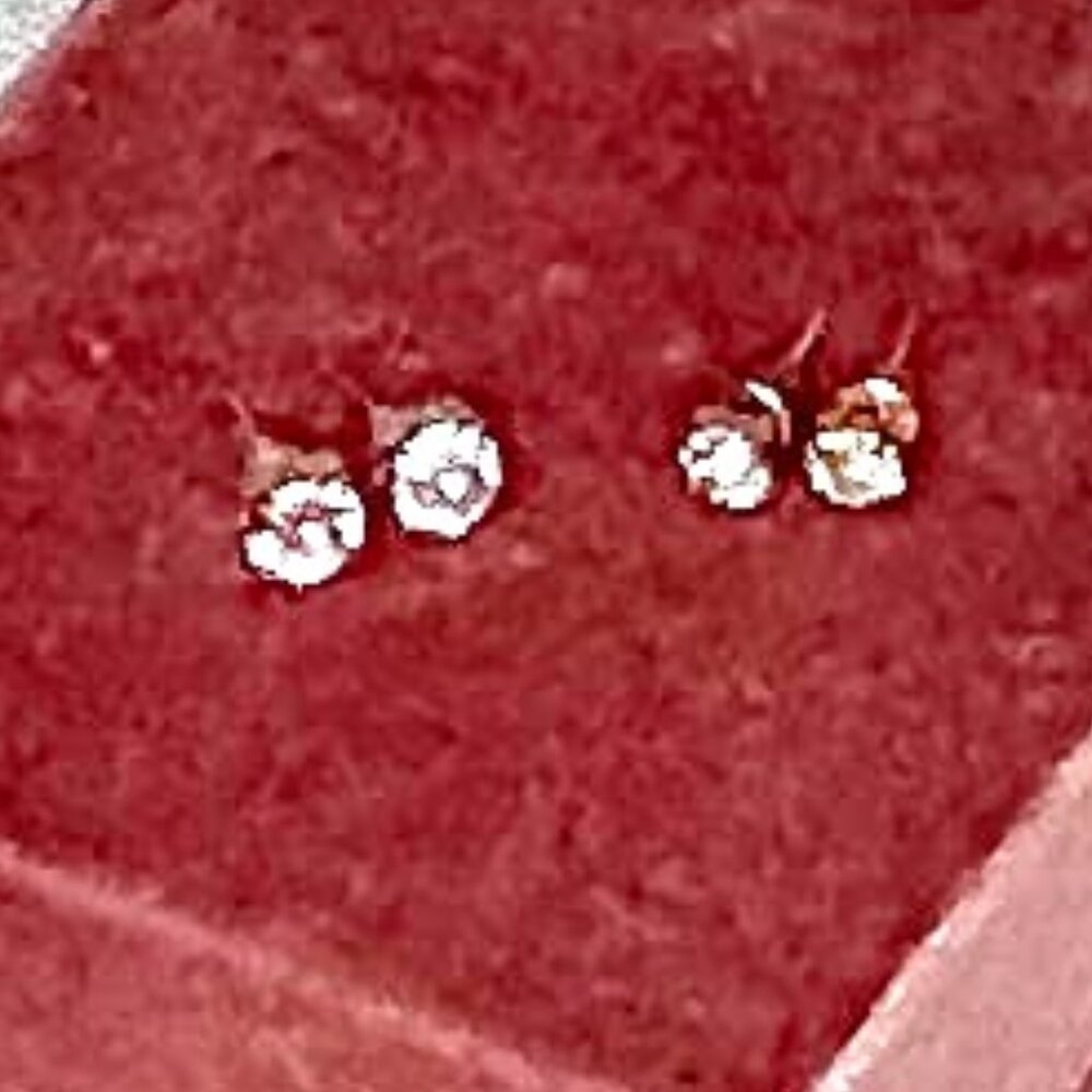 BRAND NEW Set of Matching Earrings - Studs - Pairs are 2 sizes NWOT